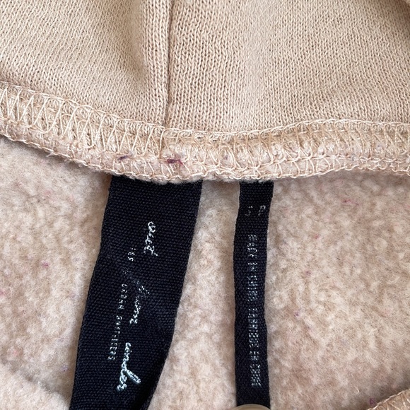 Urban Outfitters tan cropped hoodie - Picture 7 of 9